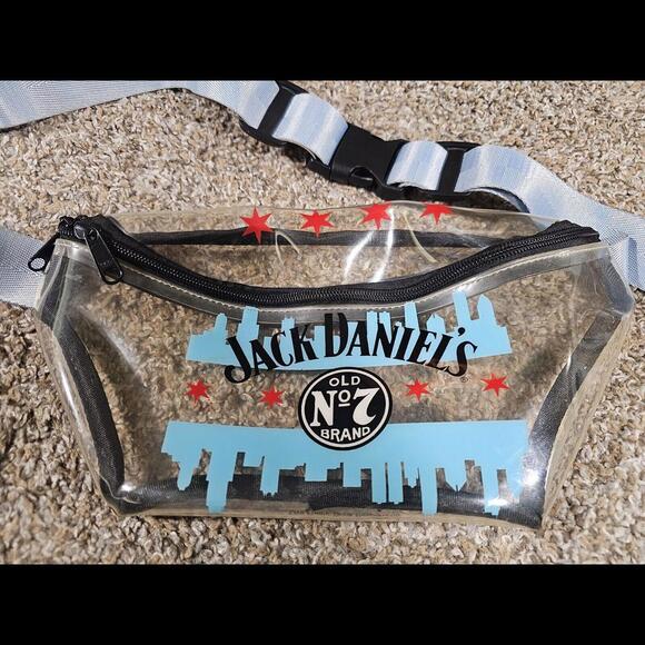 Jack Daniels No 7 Clear Concert Fanny Pack - Picture 2 of 5